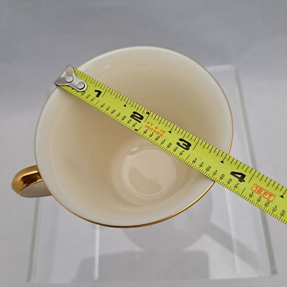 Lenox Eternal Pattern Coffee Cup Gold Trim Ceramic USA Replacement - Picture 11 of 13